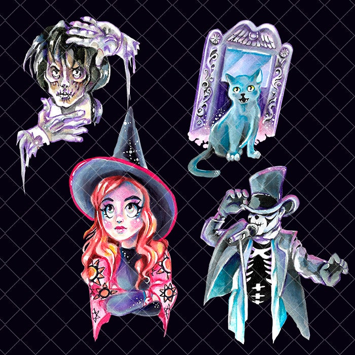 Hocus Pocus Clipart Halloween instant download digital | Etsy