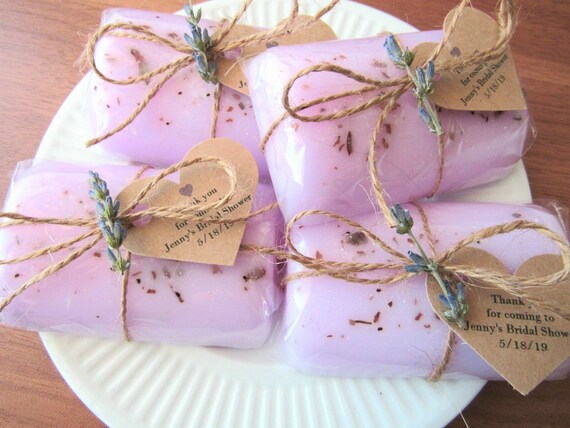 lavender baby shower favors