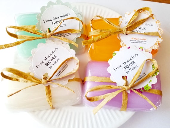 soap party favors for baby shower