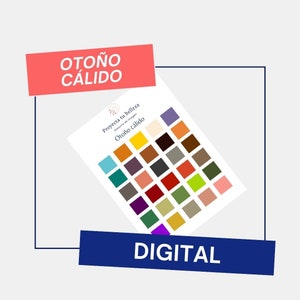 Paleta Otoño Cálido PDF