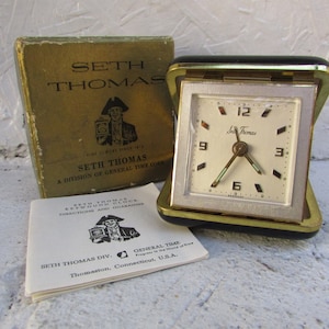 SETH THOMAS Keywound Division General Time Key wound. Not Working. Selling for Parts