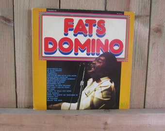 1981 FATS DOMINO 2 Vinyl Record Set SM 3897/2. Vintage Record Album