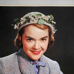 May 1954 Calendar Art from Victor Keppler, Photographer. Glamour Girl