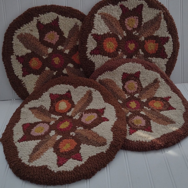 Hooked Chair Pads Etsy