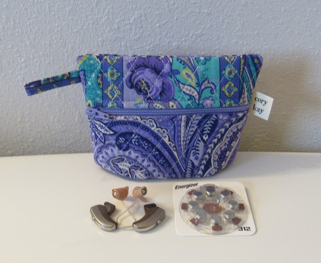 Hearing Aid Travel Case, Hearing Aid Accessory Bag, Hearing Aid Pouch