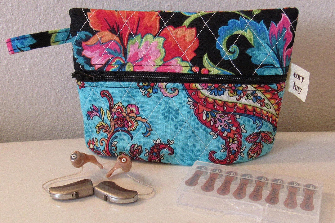 Hearing Aid Travel Case Hearing Aid Accessory Bag Hearing Etsy