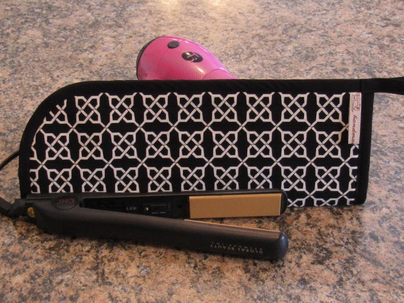 Curling Iron Or Flat Iron Travel Bag Generous Size For Two Etsy