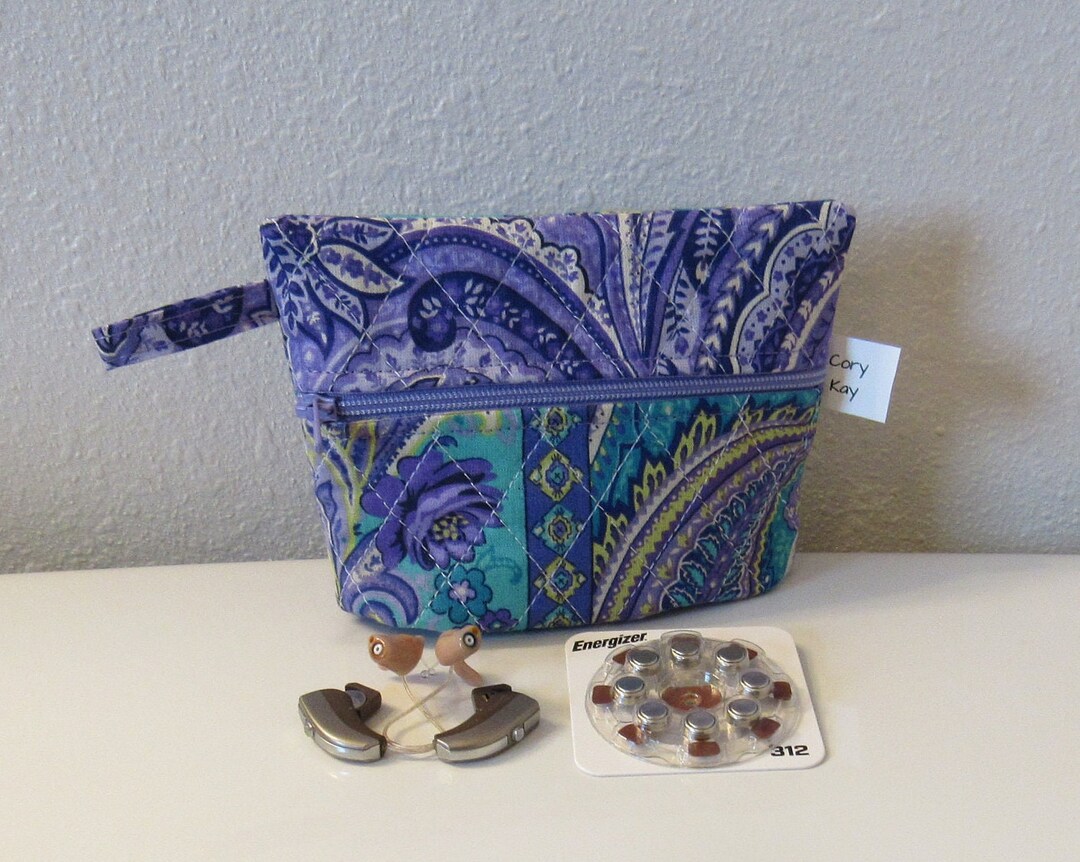Hearing Aid Travel Case Hearing Aid Accessory Bag Hearing Etsy