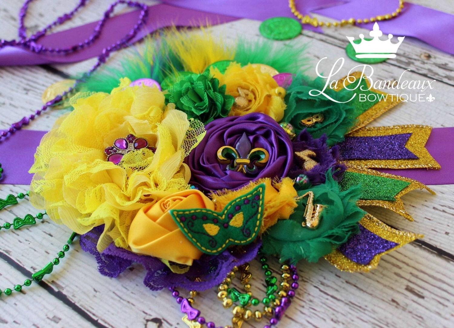 mardi gras belt bag