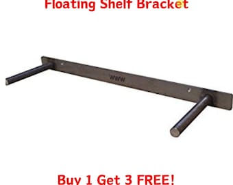 Floating Shelf Bracket: Buy 1 Get 3 Free