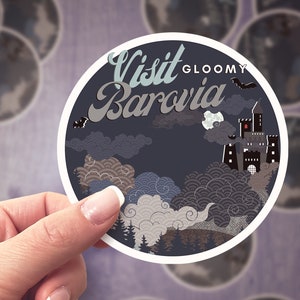 Visit Gloomy Barovia Kiss-Cut Vinyl Decal