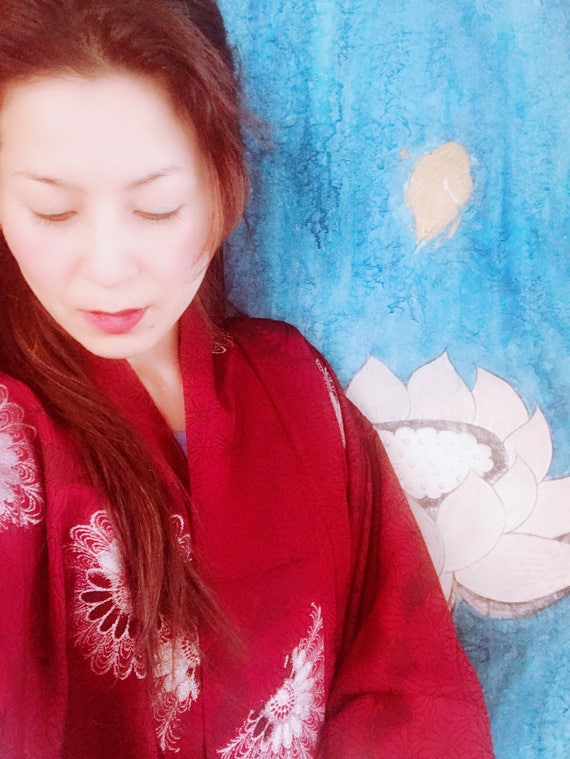 Red Wine Kimono