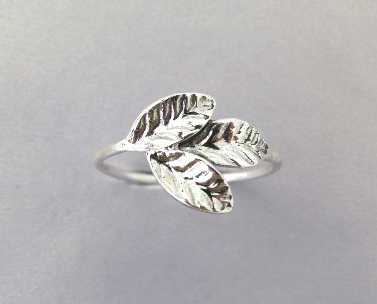 Unique Leaf Ring 14k Gold Leaf Ring Leaves Ring in 14k Gold Etsy