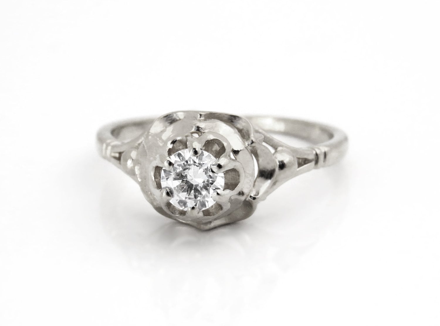 Exclusive Vintage Diamond Ring Set main image 0