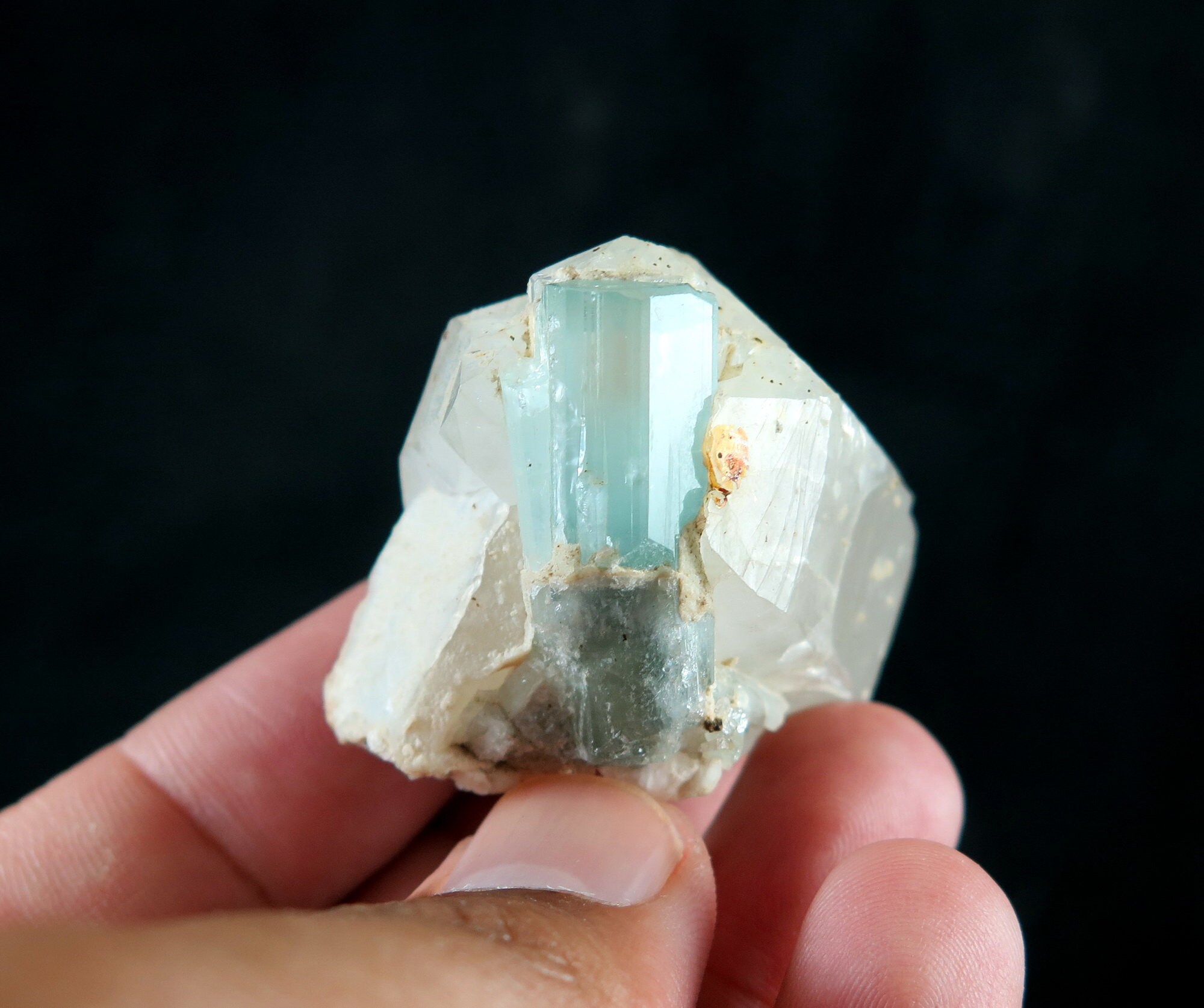 アクアマリン結晶標本：パキスタン産天然原石60.00グラム - Etsy 日本