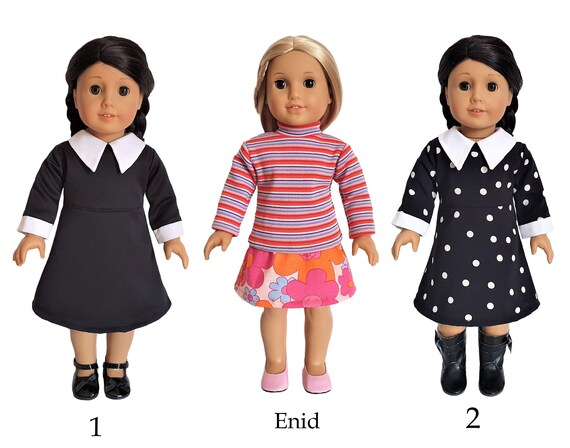 Wednesday Addams Doll  Dolls, Doll clothes, American girl doll