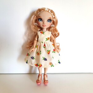 Handmade Doll Clothes Dress fit 11" Rainbow High Dolls DRESS ONLY No.9