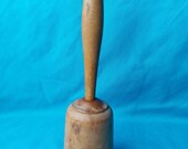 Vintage Primitive Wooden Potato Masher Muddler Kitchen Utensil Assemblage Supply