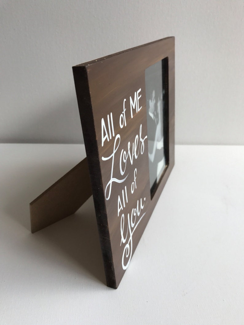 Love Picture Frame. Gift for him. Picture frame for wife Etsy