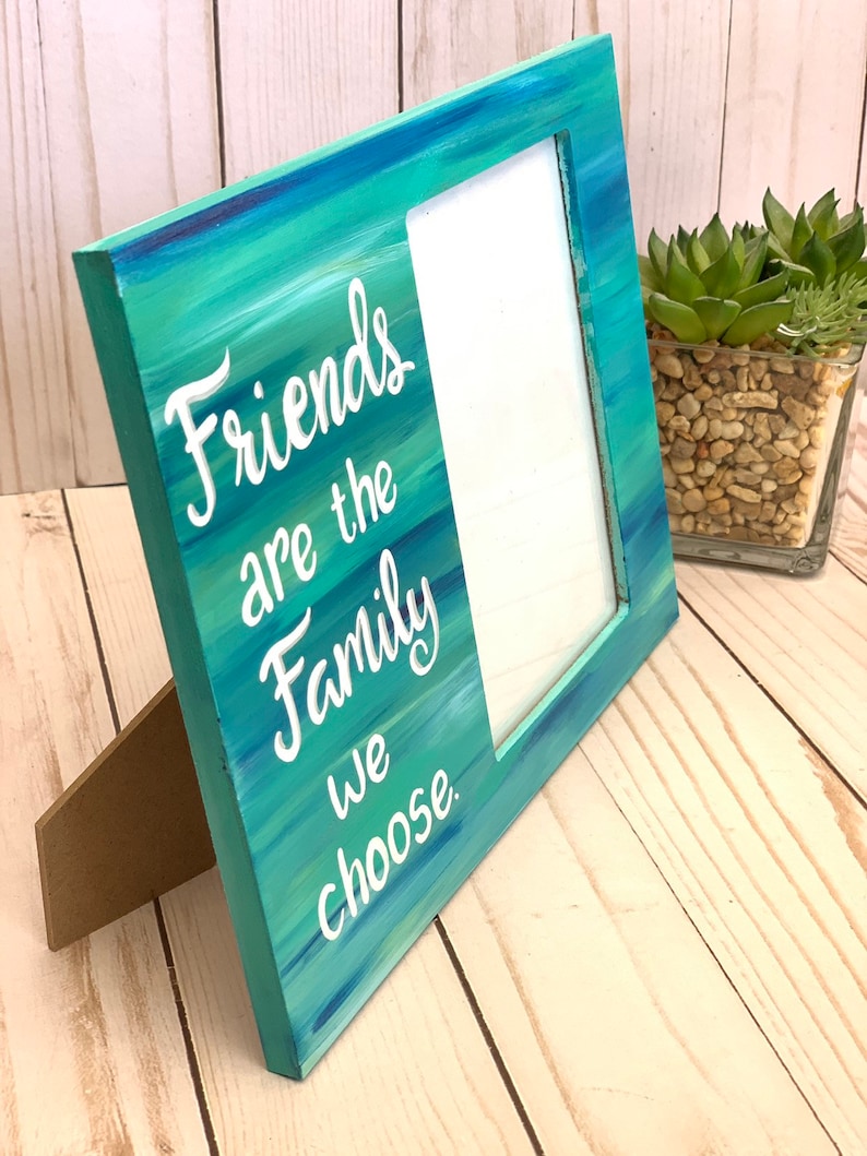 Long Distance Friend picture frame. Photo frame with quotation Etsy