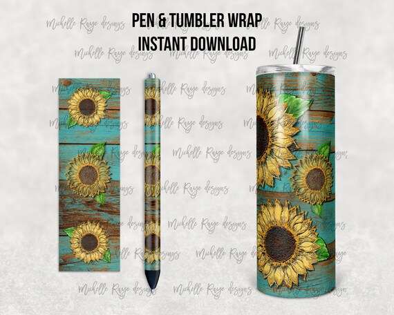 Free Free 231 Sunflower Pen Wrap Svg Free SVG PNG EPS DXF File
