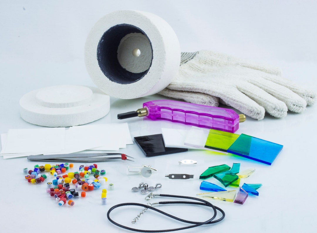 Small Microwave Kiln Kit for Glass Fusing Glass Artistry Starter Kit Etsy
