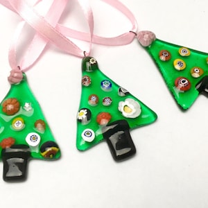 Christbaumschmuck aus Glas - Verschmolzener Christbaumschmuck