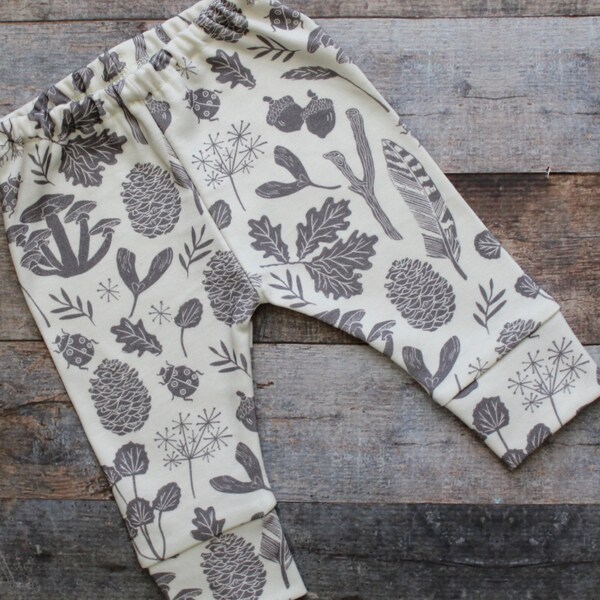 Thanksgiving Leggings, Organic Baby Leggings, Fall baby leggings, Baby boy Clothes, Baby boy clothing Baby Girl Clothes Autumn Fall leggings