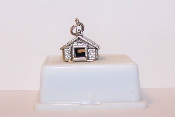 DANECRAFT  SCHOOLHOUSE  -- Vintage 3-D Sterling S… - image 2