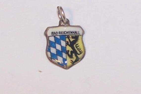BAD REICHENHALL  GERMANY  Silver  and Enamel Shie… - image 3