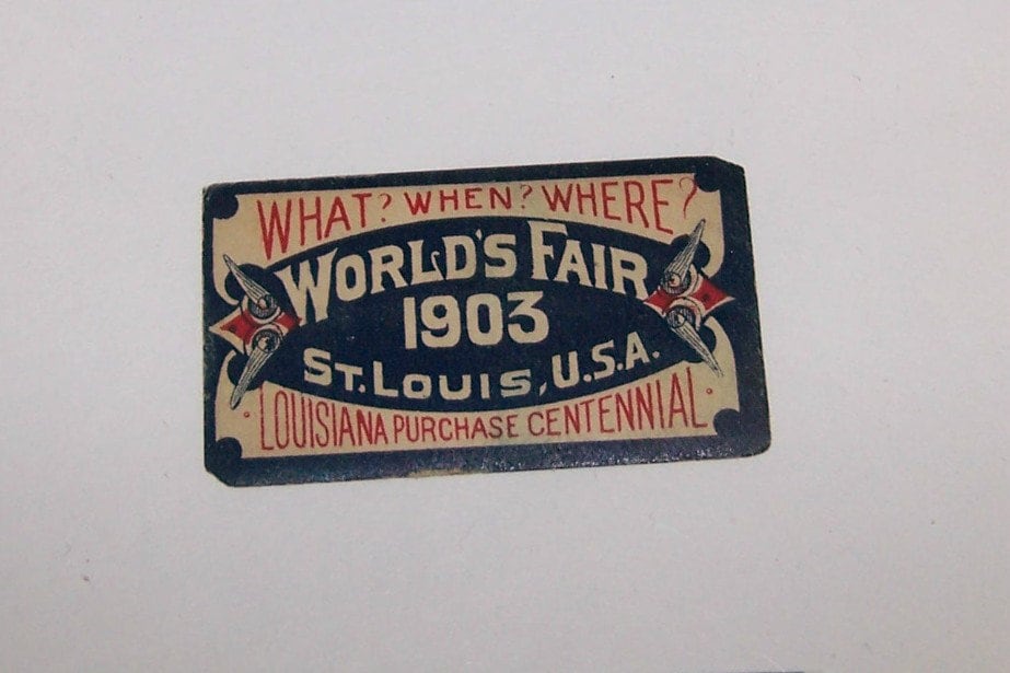 St. Louis World's Fair 1904 T-shirt Bygone Brand Retro 