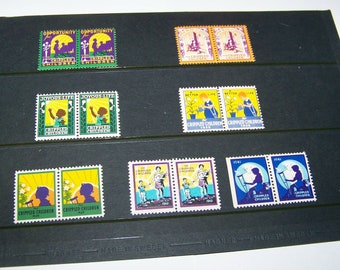 CRIPPLED CHILDREN  STAMPS-- Charity Poster Stamps- 1935-1941  Crippled Children Seals