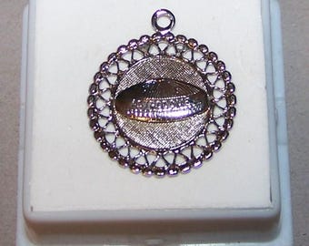 HOUSTON ASTRODOME  CHARM / Pendant--Sterling Silver --French and Franklin Silver Mark