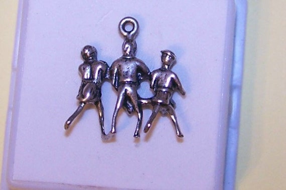 SPIRIT of 76 -Vintage Sterling  Silver  Charm -- … - image 2