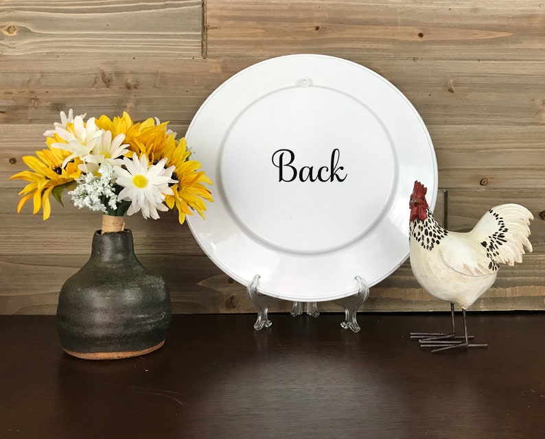 Farmhouse Bless This Home Metal Wall Art Vintage Look Kitchen Etsy