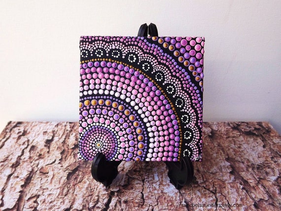 Australian Aboriginal Painting Sunrise Design by Biripi Etsy
