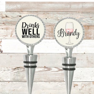 Wine Stopper Bottle Stopper Personalized Wine Stopper Personalized Bottle Stopper Mama Needs Wine Wine Gift Wine Birthday Gift RyElle