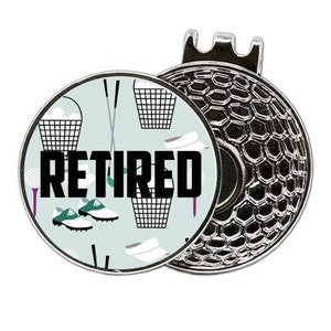 Retirement Gift Mens Golf Ball Marker Womans Golf Ball Marker Mens Retirement Golf Gift Golf Divot Tool Womans Golf Gift Mens Golf Gift