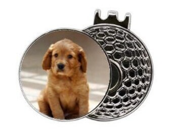 Photo Golf Ball Marker Dog Golf Ball Marker Magnetic Golf Ball Marker Picture Golf Ball Marker Puppy Golf Ball Marker Divot Tool