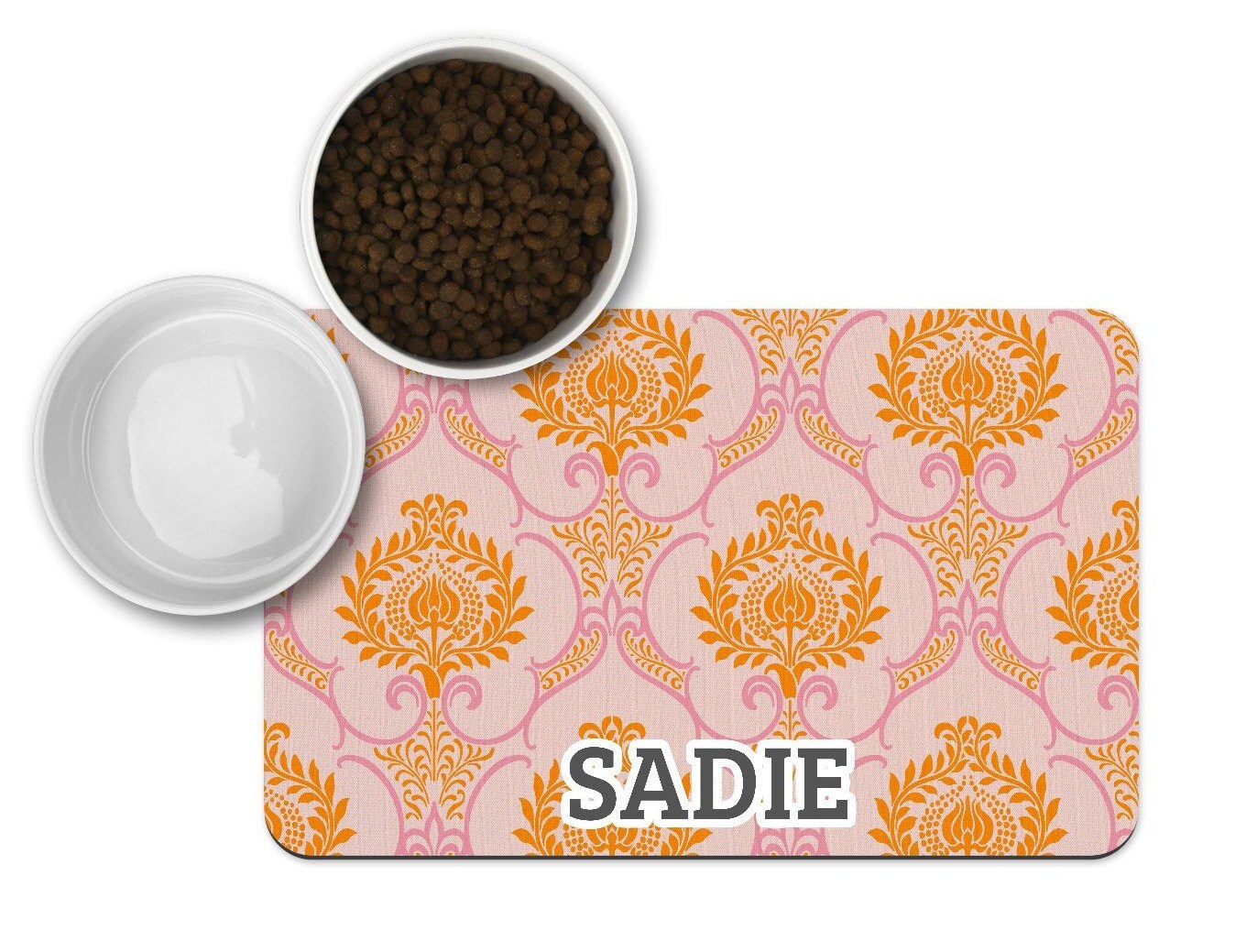 Tropcial Placemat Personalized Dog Placemat Personalized Kids Etsy