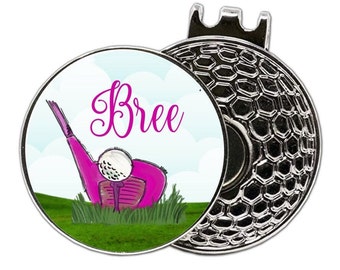 Golf Marker Golf Ball Marker Girls Golf Ball Marker Girls Golf Ladies Golf Ball Marker Personalized Golf Ball Marker Ball Marker RyElle