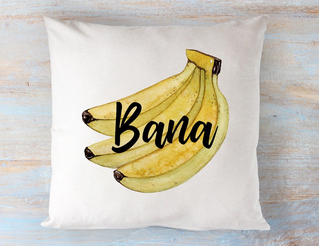 Banana Pillow Personalized Banana Pillow Banana Gift Personalized