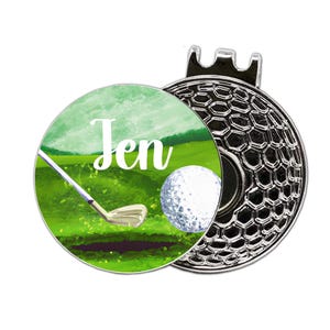 Men&#39;s Golf Ball Marker, Personalized Ball Marker, Boys Golf Gift, Custom Golf Ball Marker, Dad Golf Marker, Girl&#39;s golf divot Tool