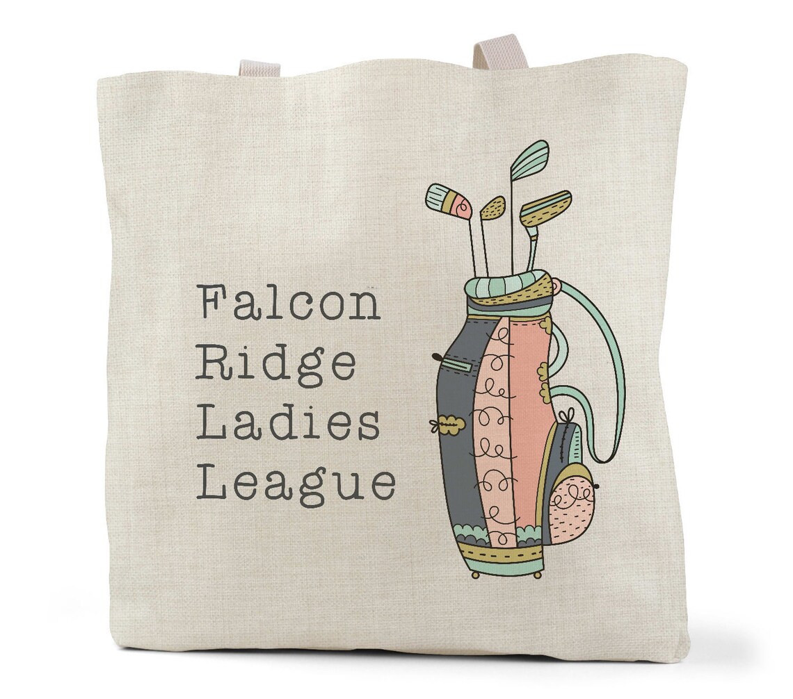Golf Bag Golf Tote Bag Personalized Golf Bag Personalized Golf Etsy