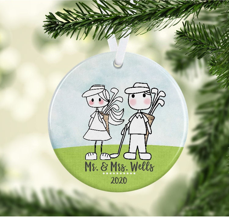 Golf Ornament Wedding Ornament Golfers Ornament House Warming Etsy Golf Ornament Wedding Ornament Golfers Ornament House Warming Etsy