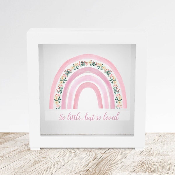 Boho Bank Girls Personalized Bank Baby Gift Personalized Girls Baby Gift Boho Baby Gift Boho Decor Rainbow Bank Personalized Rainbow Bank