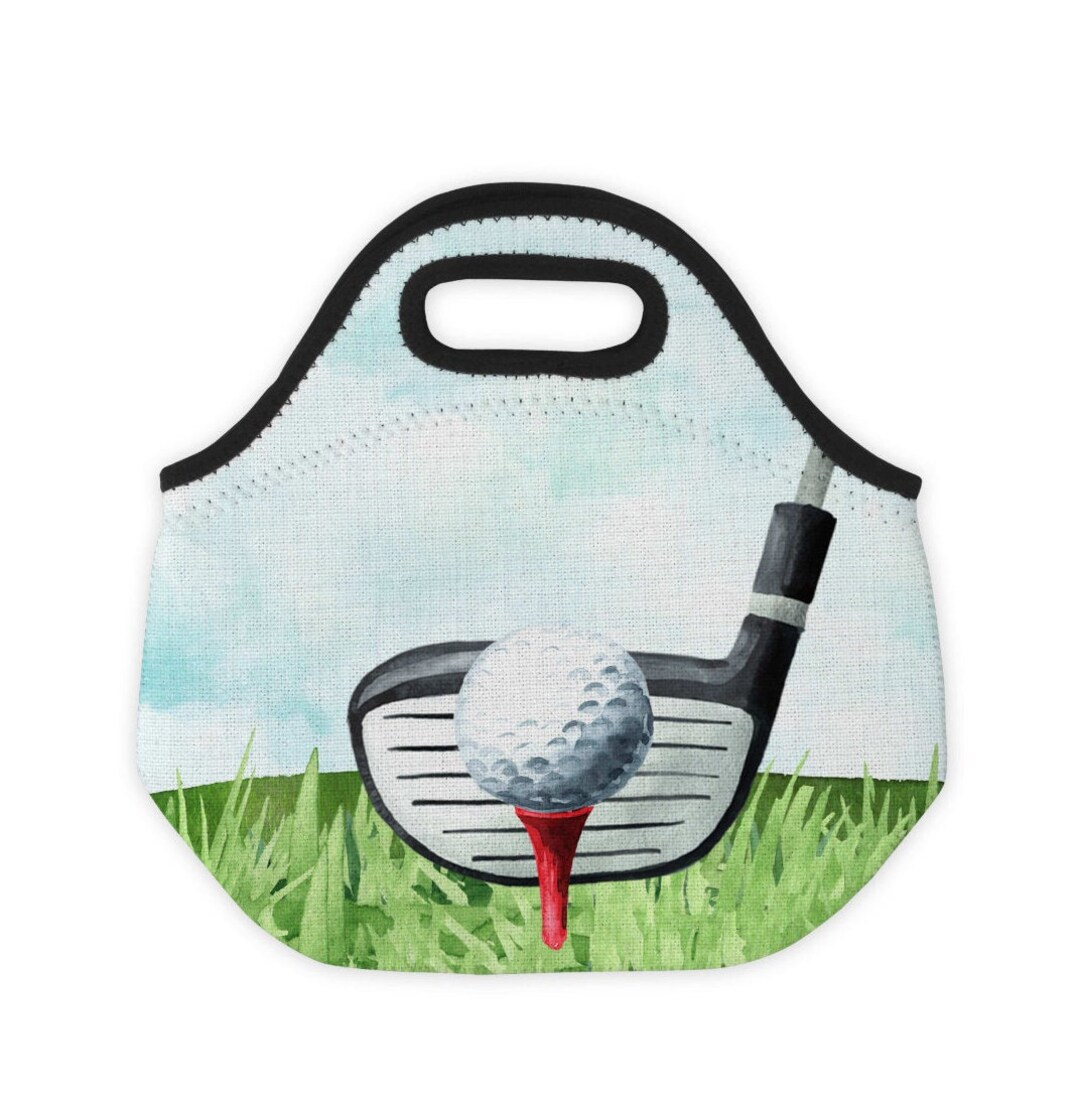 Lunch Tote Golf Gift Golf Lunch Bag Golf Cooler Personalized Etsy