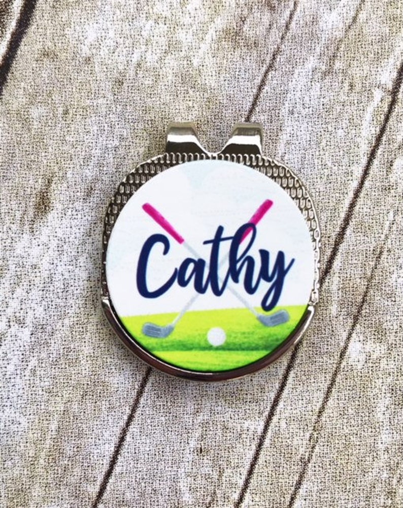 Golf Marker Golf Ball Marker Girls Golf Ball Marker Girls Golf Etsy