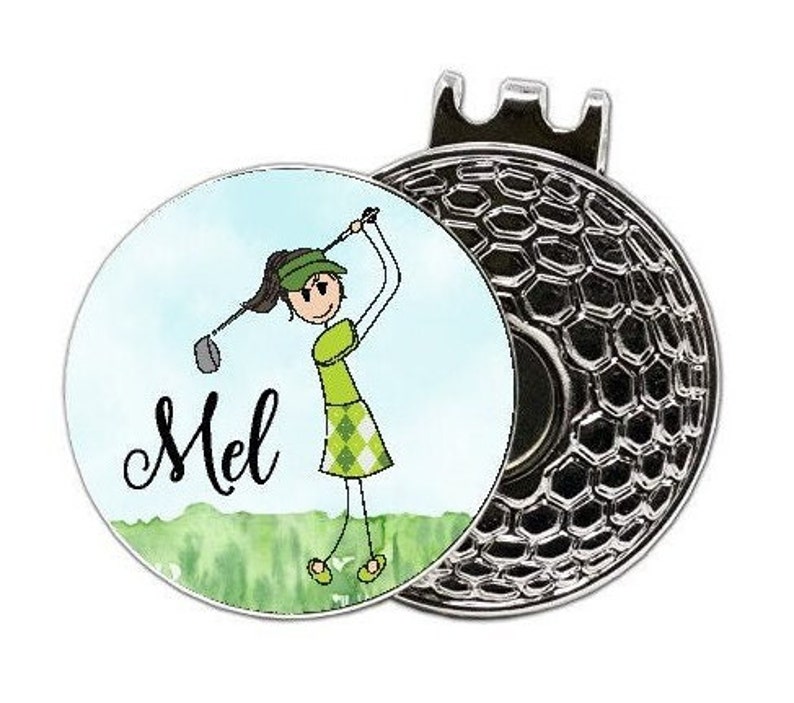 Golf Ball Marker Ladies Golf Ball Marker Girls Golf Ball Etsy