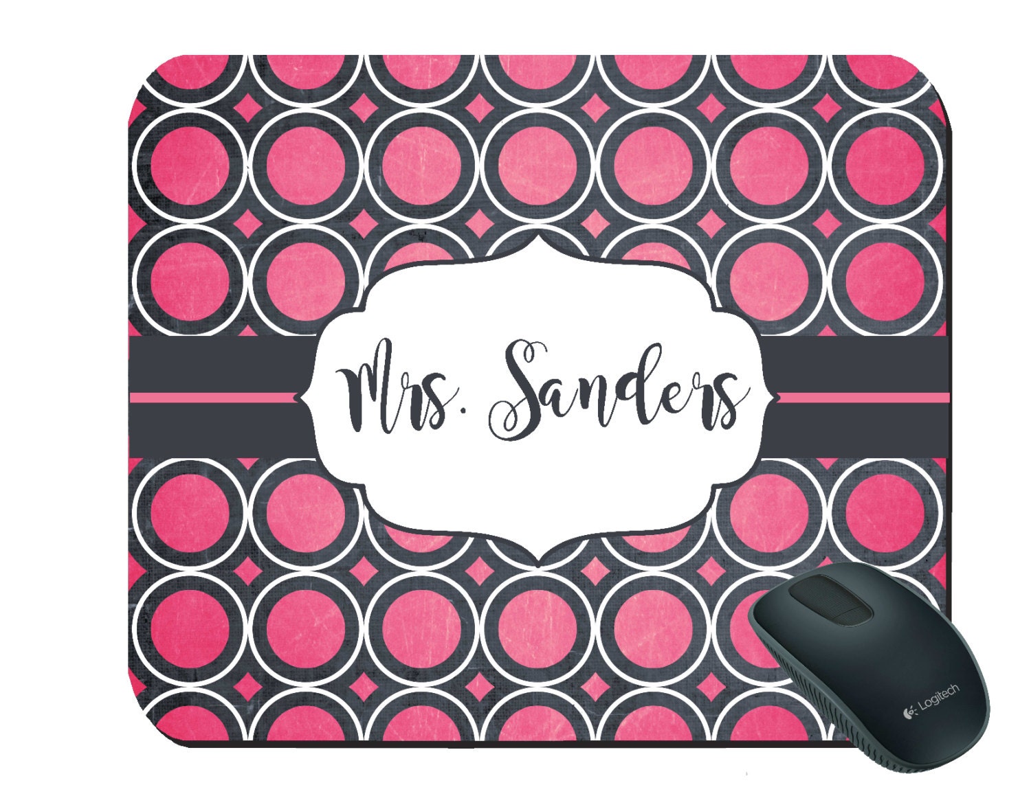 Mouse Pad Personalized Mouse Pad Modern Mouse Pad Computer Etsy